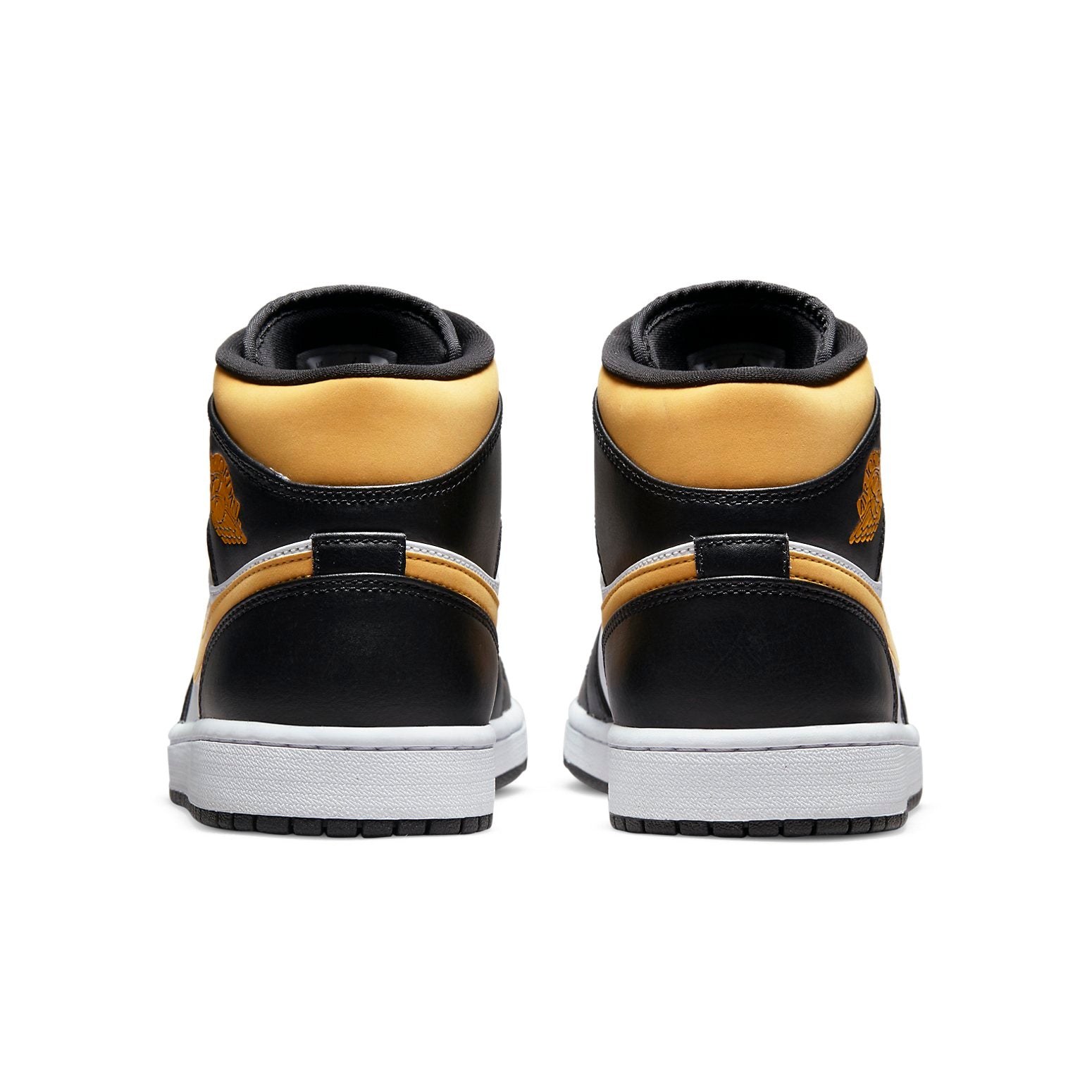 Air Jordan 1 Mid  Black University Gold