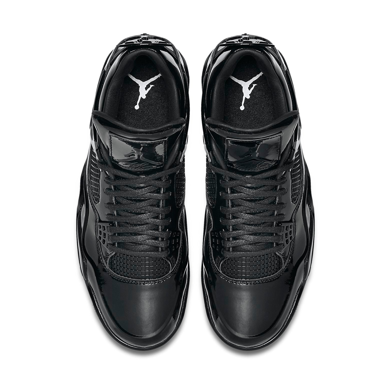 Air Jordan 4 Retro 11Lab4  Black Patent Leather