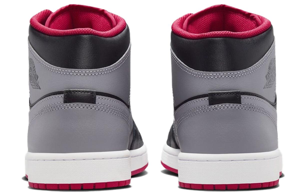 Air Jordan 1 Mid  Shadow Fire Red