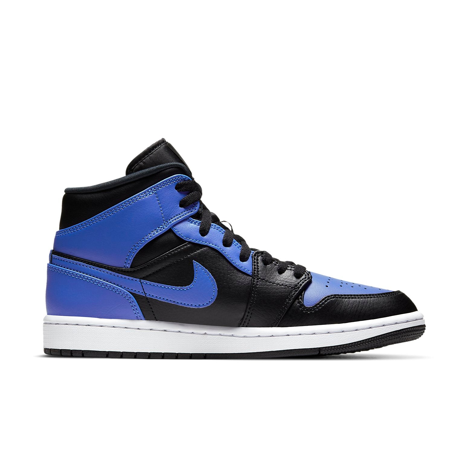 Air Jordan 1 Mid  Hyper Royal Black
