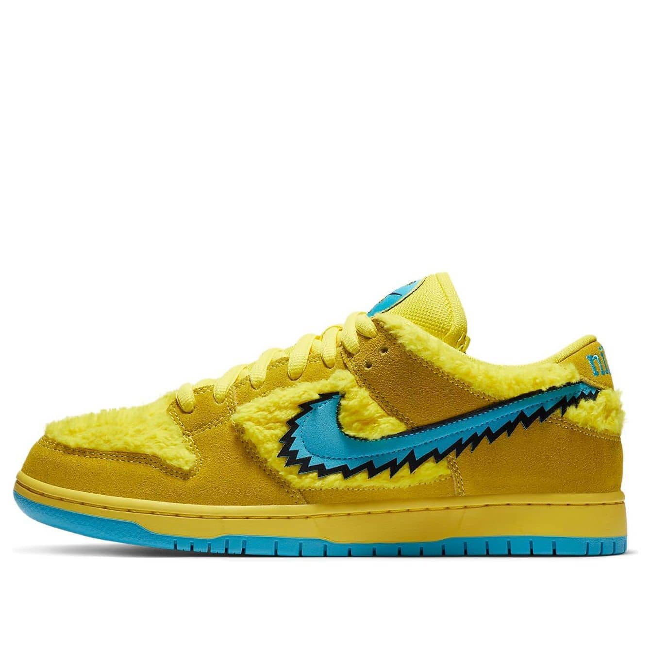 Nike x Grateful Dead SB Dunk Low  Yellow Bear