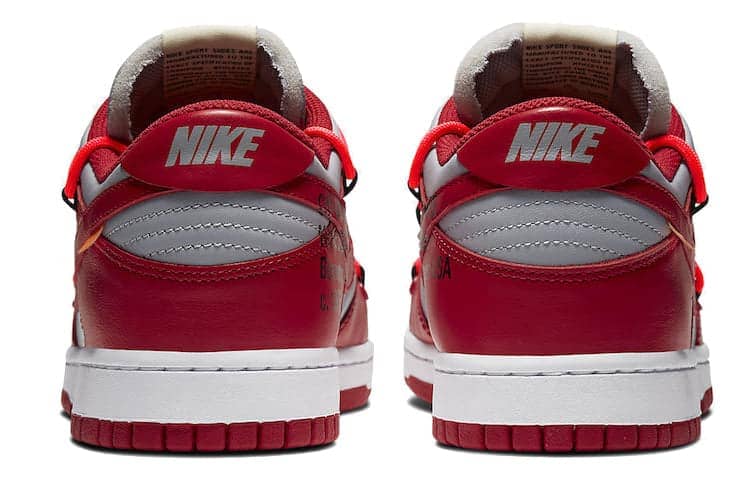 Nike x Off-White Dunk Low  University Red