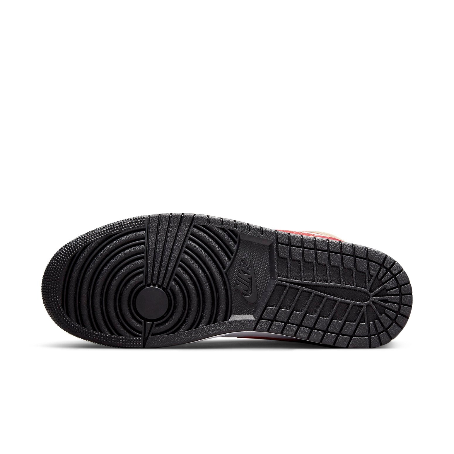 Air Jordan 1 Mid  Light Curry Cardinal Red