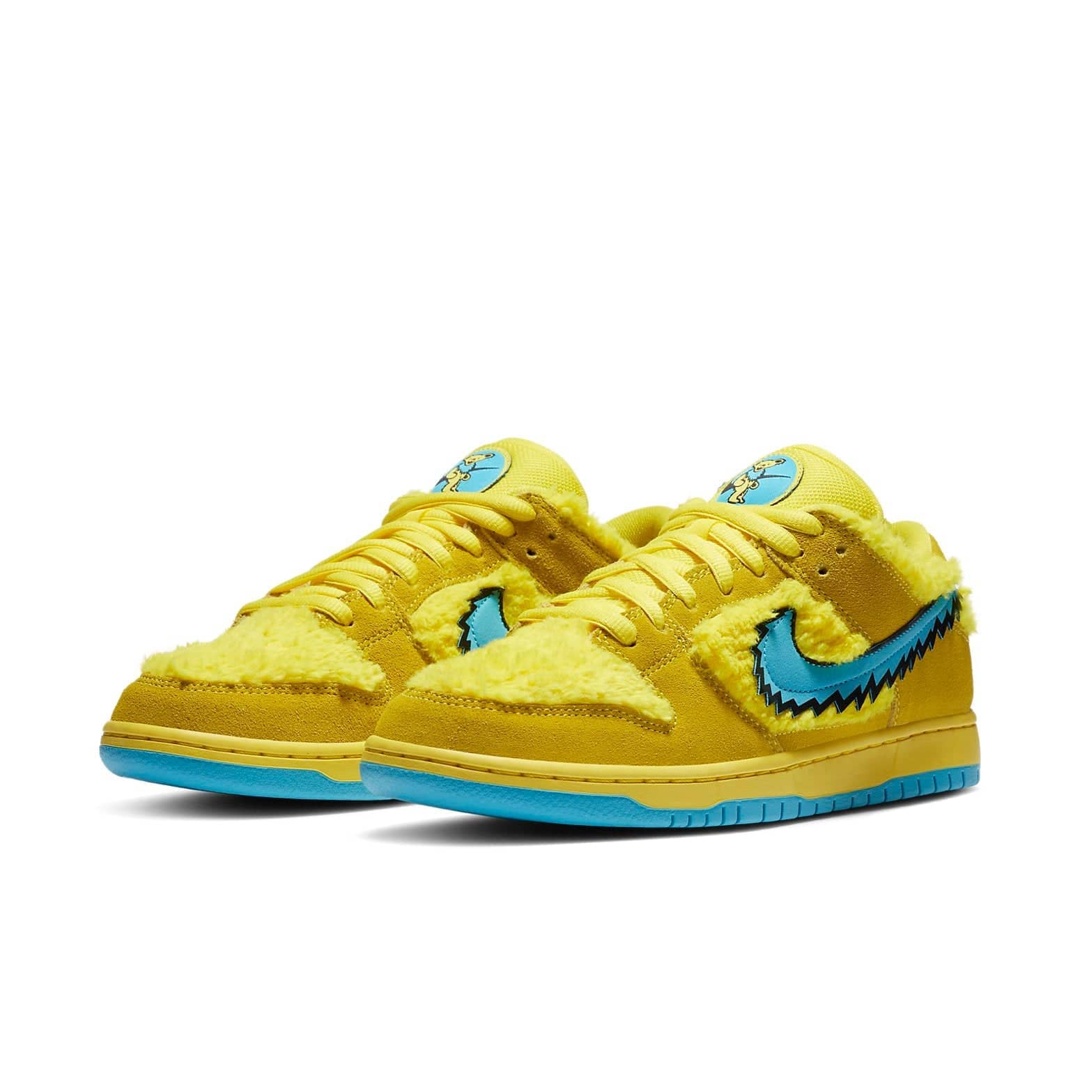 Nike x Grateful Dead SB Dunk Low  Yellow Bear