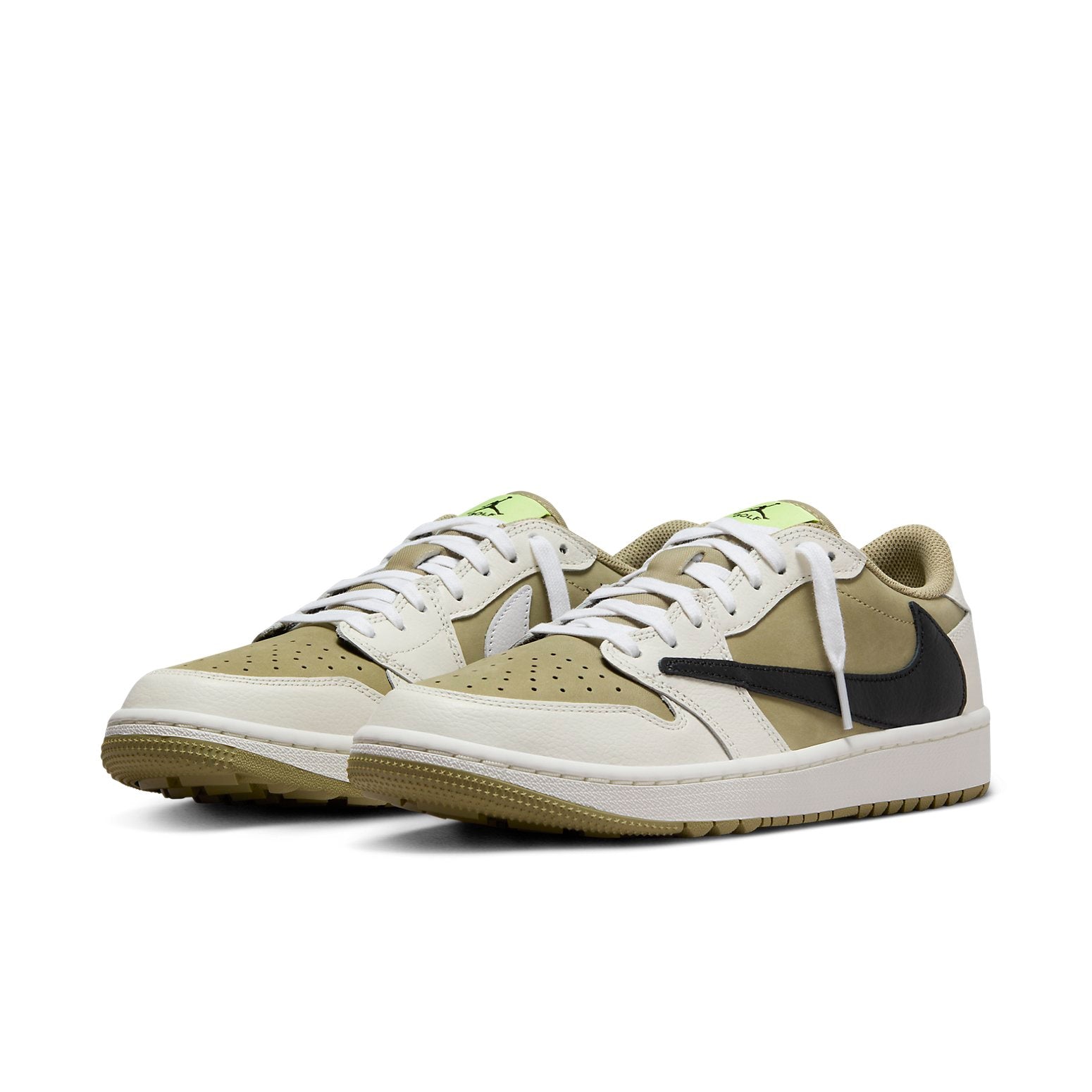Air Jordan 1 Low Golf x Travis Scott  Olive