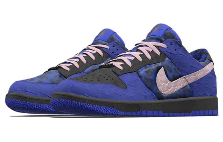Nike Dunk Low Unlocked By You Custom Shoes  Blue