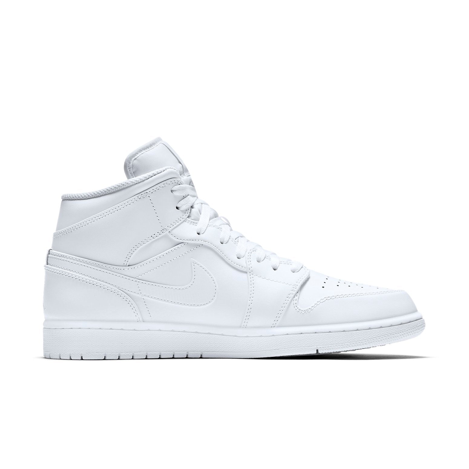 Air Jordan 1 Retro Mid  White Pure Platinum