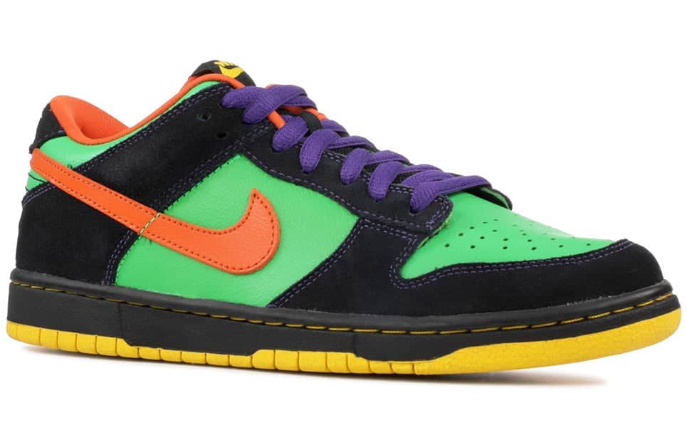 Nike Dunk Low Premium Sb  Black Bright Green