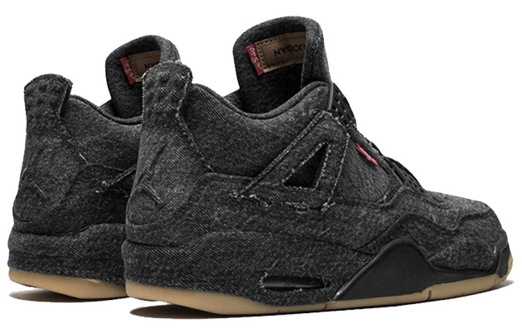 Levi s x Air Jordan 4 Retro  Black Denim