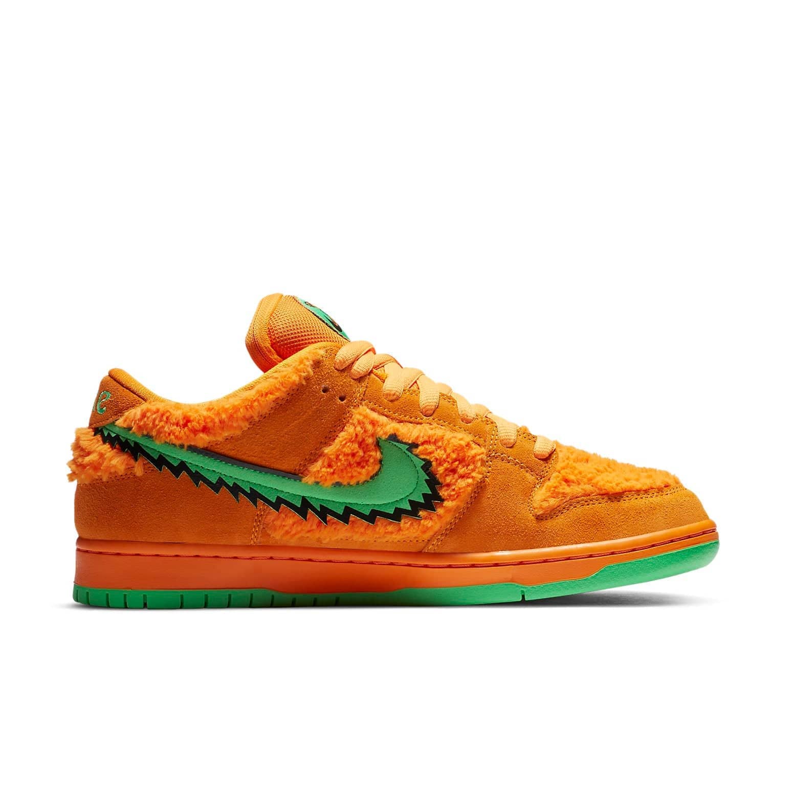 Nike x Grateful Dead SB Dunk Low  Orange Bear