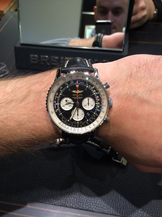 Breitling Navitimer B01 Chronograph 43mm AB0138241G1P1 photo review