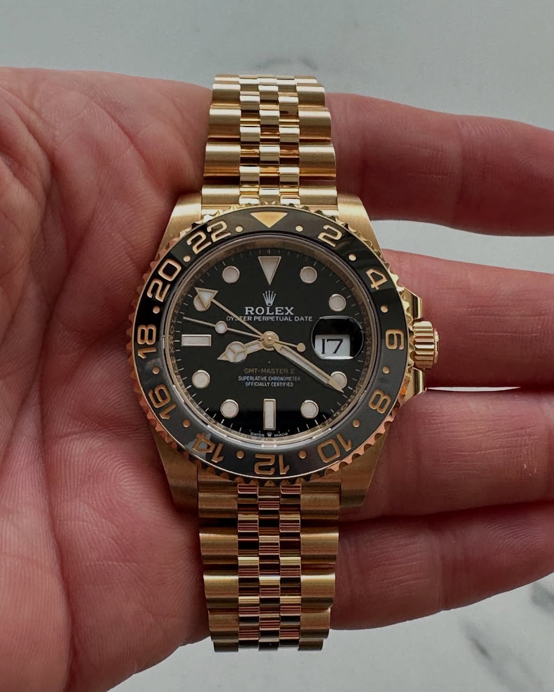 Rolex  GMT-Master II 126713GRNR 40mm photo review