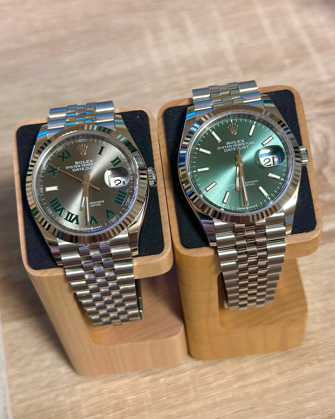Rolex  Datejust 36mm 126234 Datejust Slate Roman Dial Jubilee Watch photo review