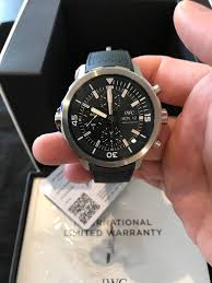 IWC Aquatimer Automatic Chronograph 44mm Mens Watch IW376803 photo review