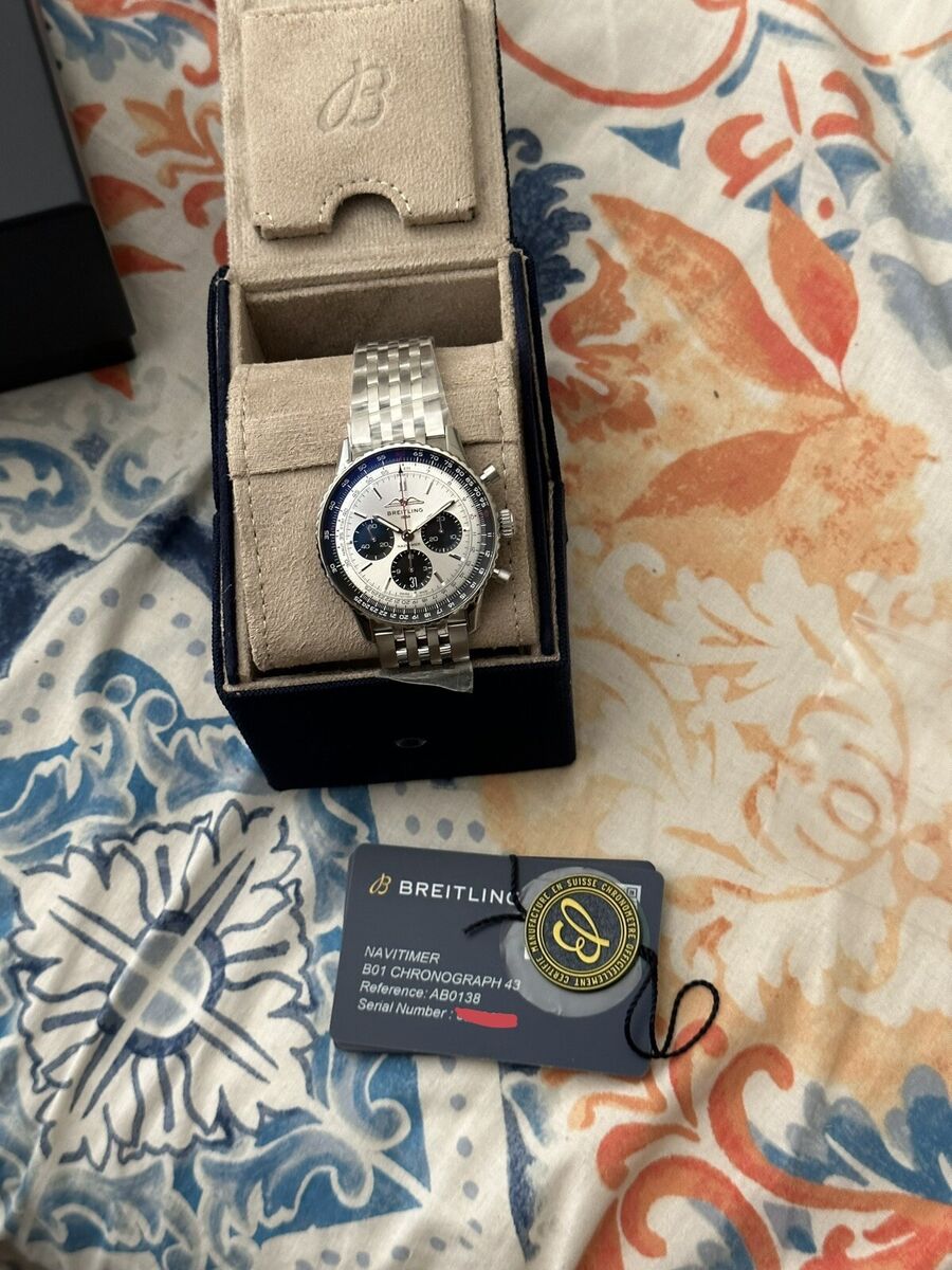 Breitling Navitimer B01 Chronograph 43mm AB0138241G1A1 photo review