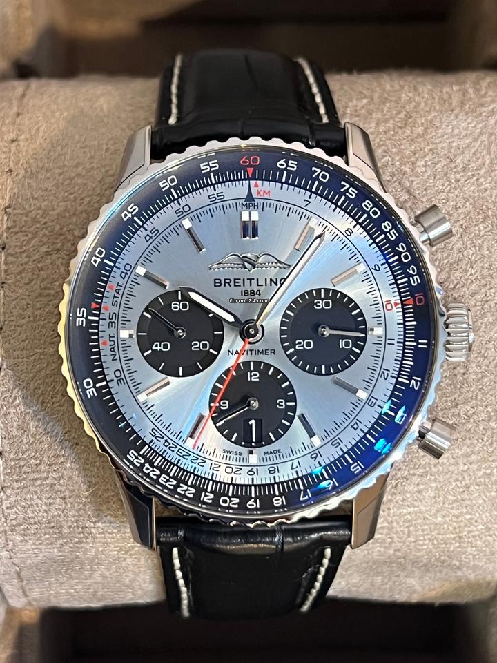 Breitling Navitimer B01 Chronograph 43mm AB0138241C1P1 photo review