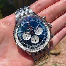 Breitling Navitimer B01 Chronograph 46 AB0137211C1A1 photo review