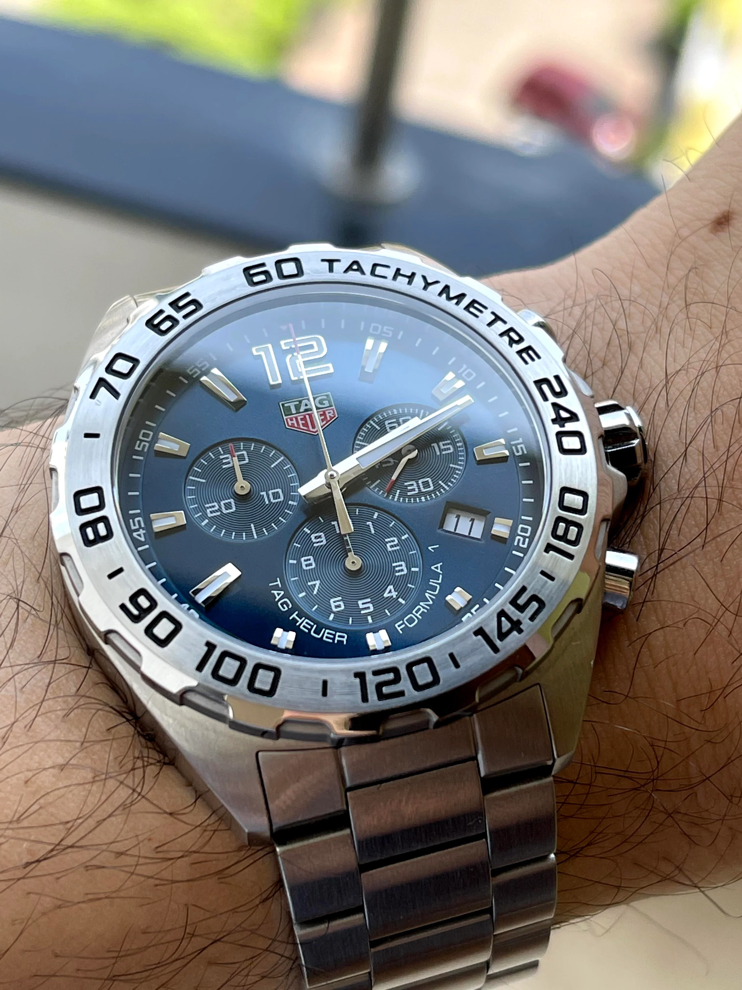 TAG Heuer Formula 1 43mm Quartz Chronograph Mens Watch CAZ1014.BA0842 photo review