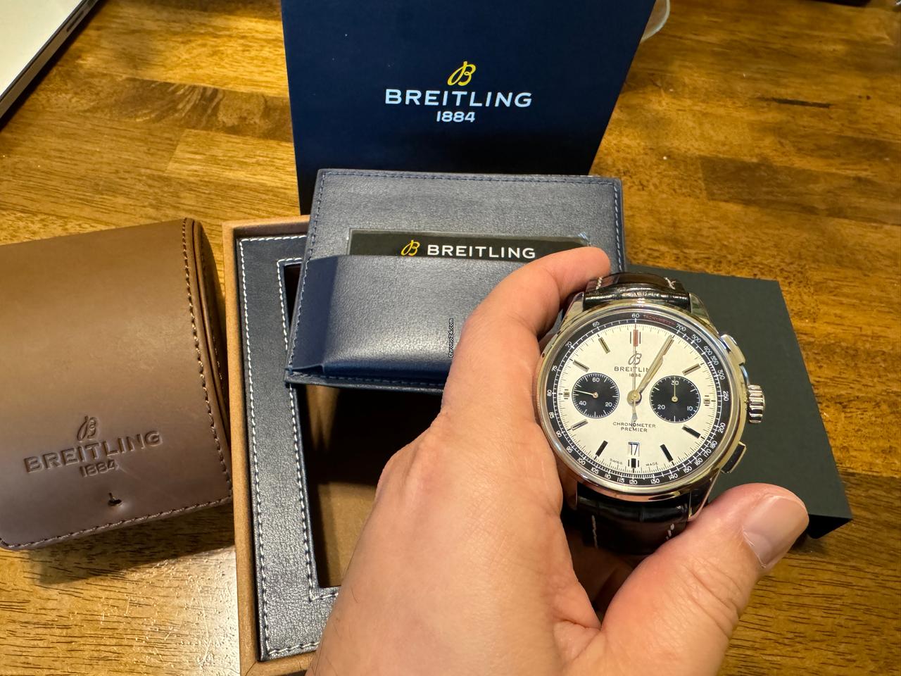 Breitling Premier B01 Chronogragh 42mm AB0118221G1P1 photo review