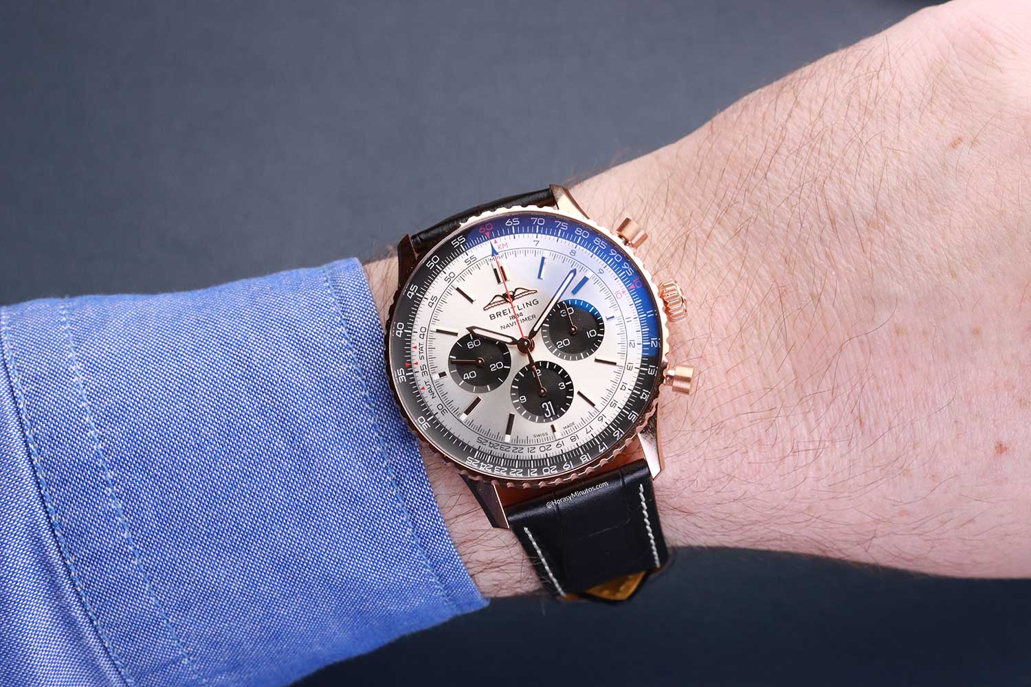 Breitling Navitimer  B01 Chronograph 46 RB0137241G1R1 photo review