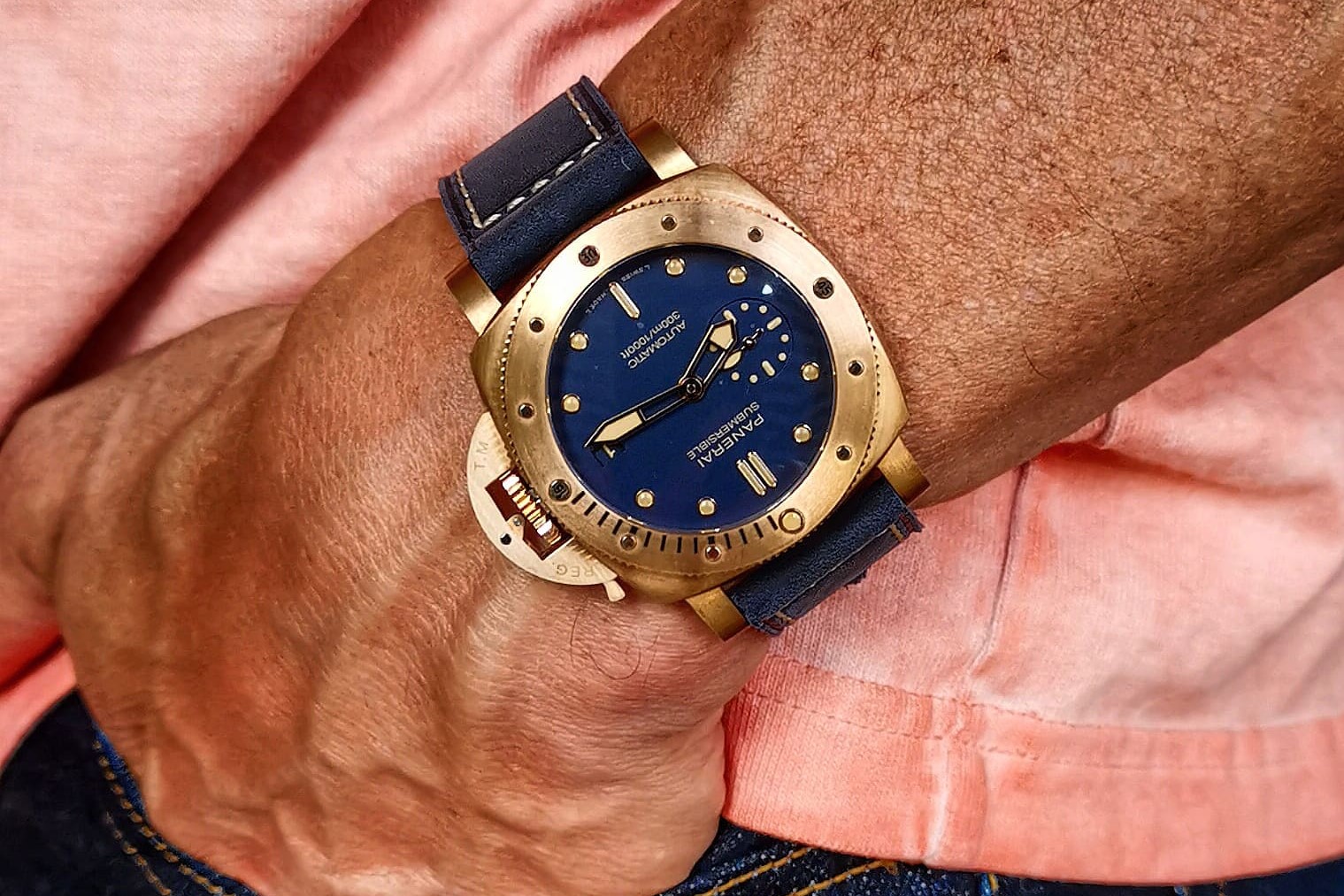 Panerai Submersible Bronzo 42mm PAM01074 photo review