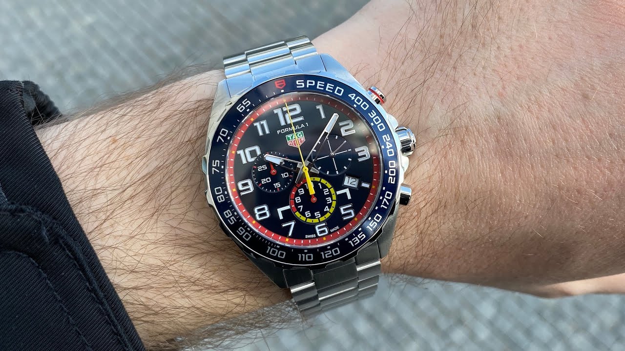 TAG Heuer Formula 1 x Red Bull Racing Special Edition Chronograph Quartz Mens 43mm CAZ101AL.BA0842 photo review