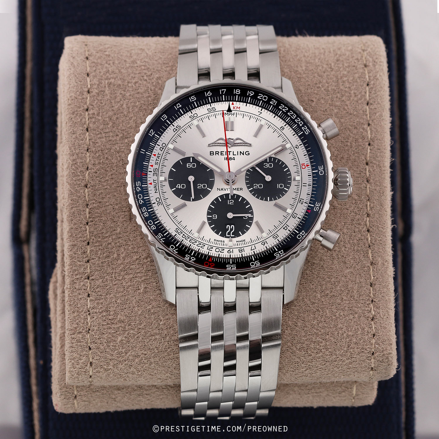 Breitling Navitimer B01 Chronograph 43mm AB0138241G1A1 photo review