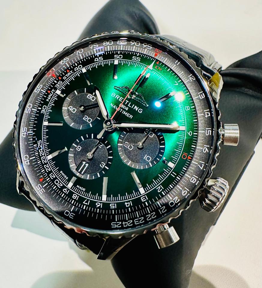 Breitling Navitimer B01 Chronograph 46 AB0137241L1A1 photo review