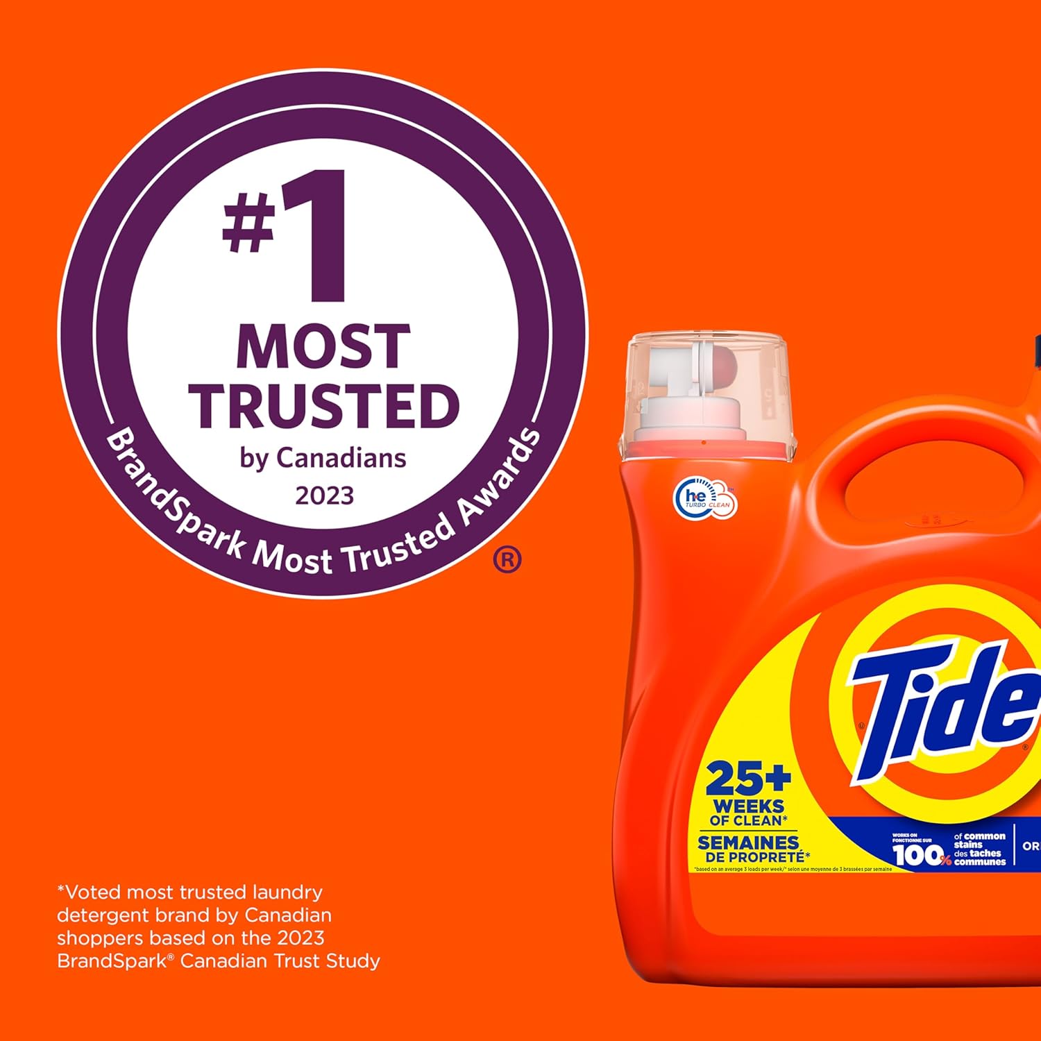 Tide Liquid Laundry Detergent Soap, Original Scent, HE Compatible, 64 Loads, 84 fl oz