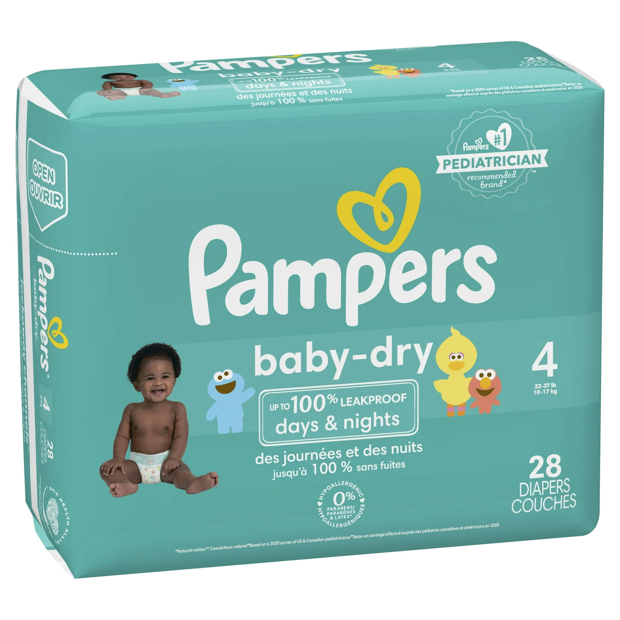 Pampers Baby Dry Diapers Size 3 104 Count