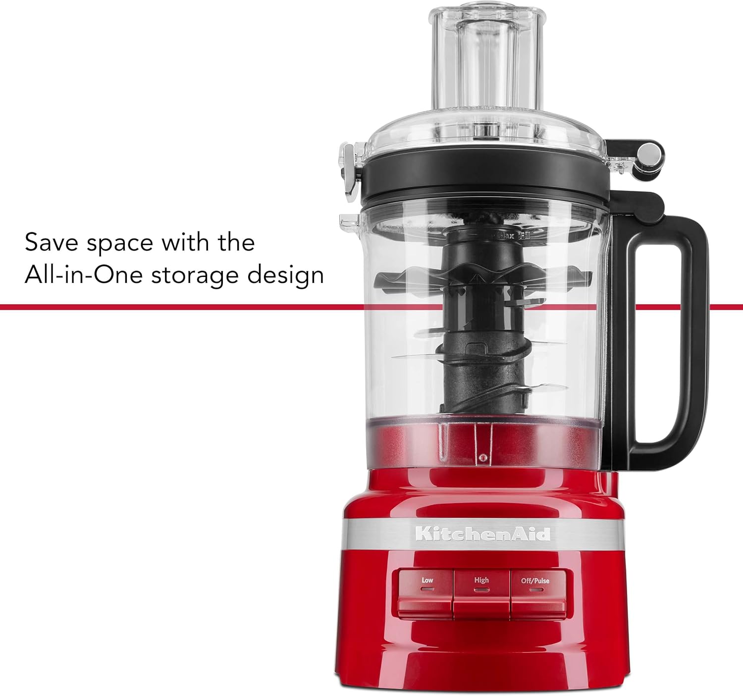 KitchenAid KFP0718CU Food Processor, 7 Cup, Contour Silver