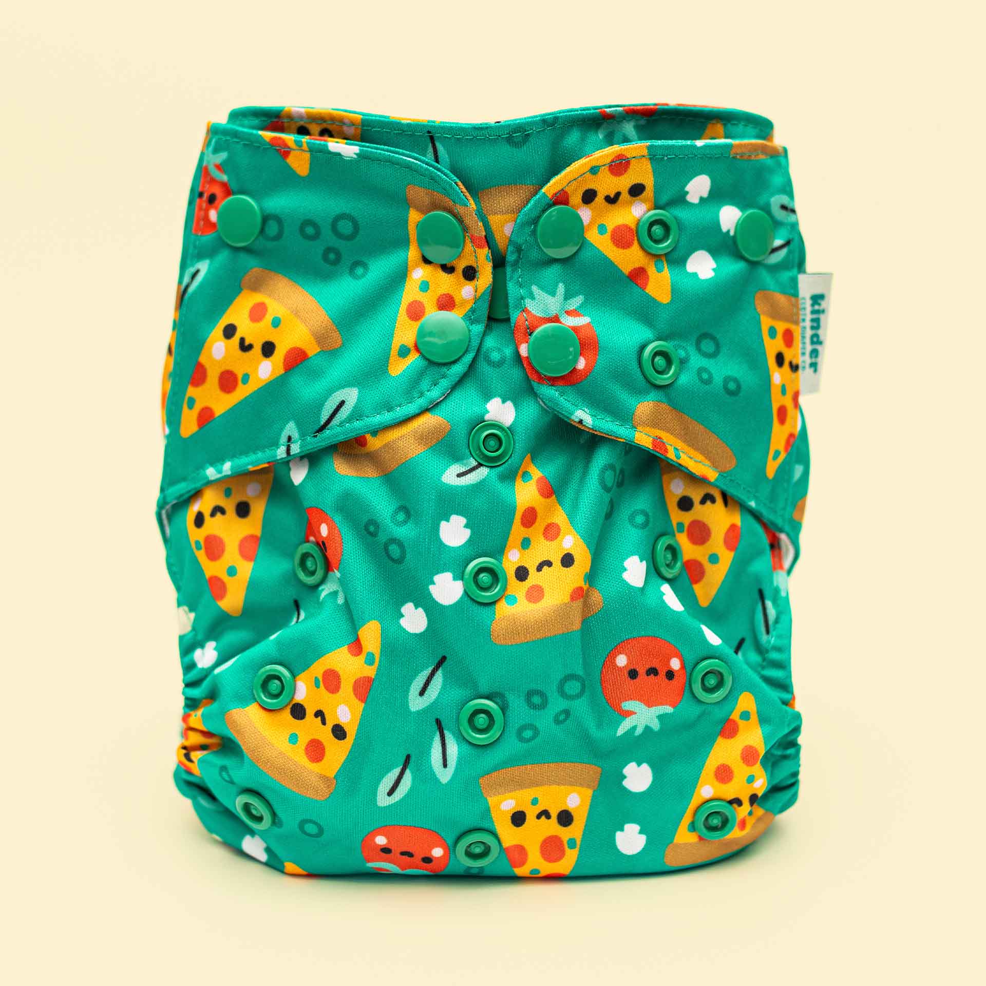 Kinder Cloth Diaper Co. Artist Collaborations Pocket Cloth Diaper with Athletic Wicking Jersey