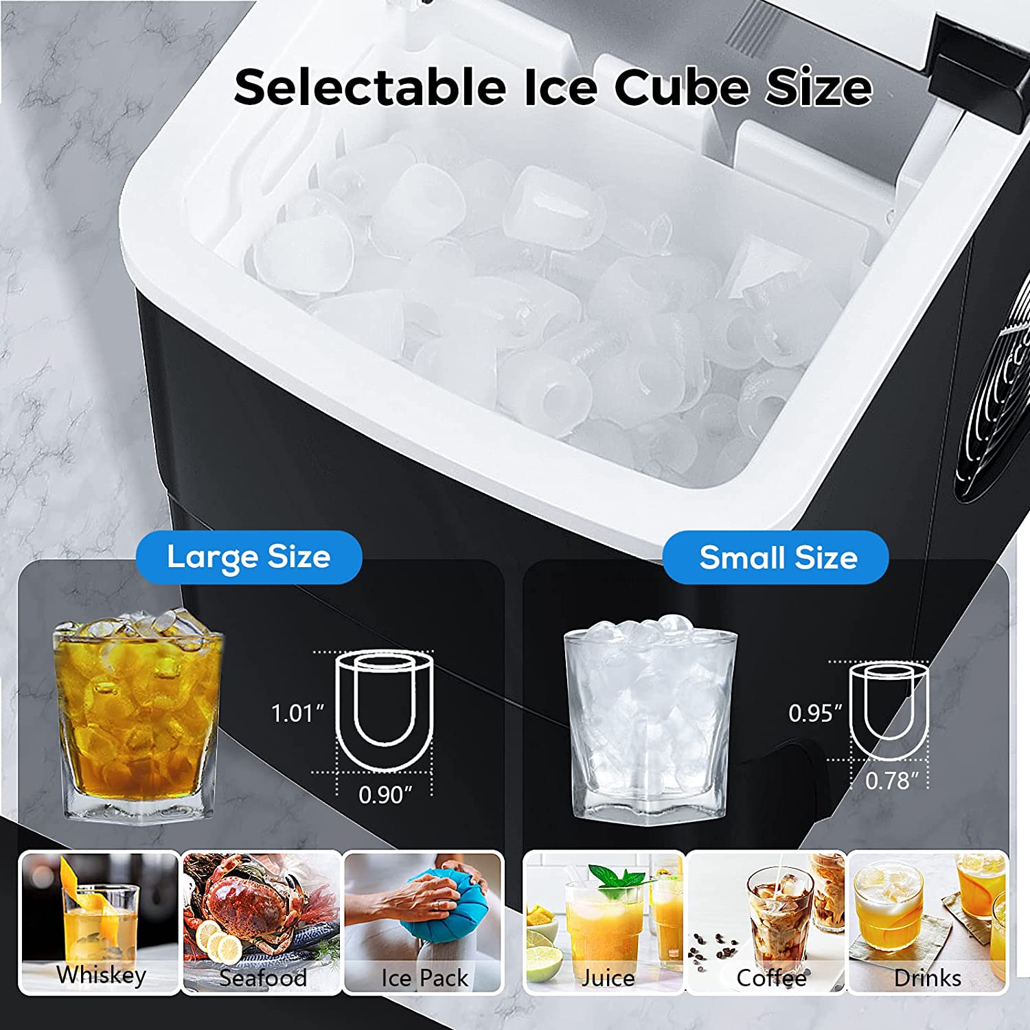 Portable Ice Makers Countertop