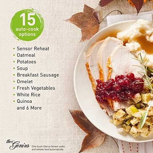 Panasonic Microwave Oven NN-SN686S Stainless Steel Countertop/Built-In with Inverter Technology and Genius Sensor, 1.2 Cubic Foot, 1200W