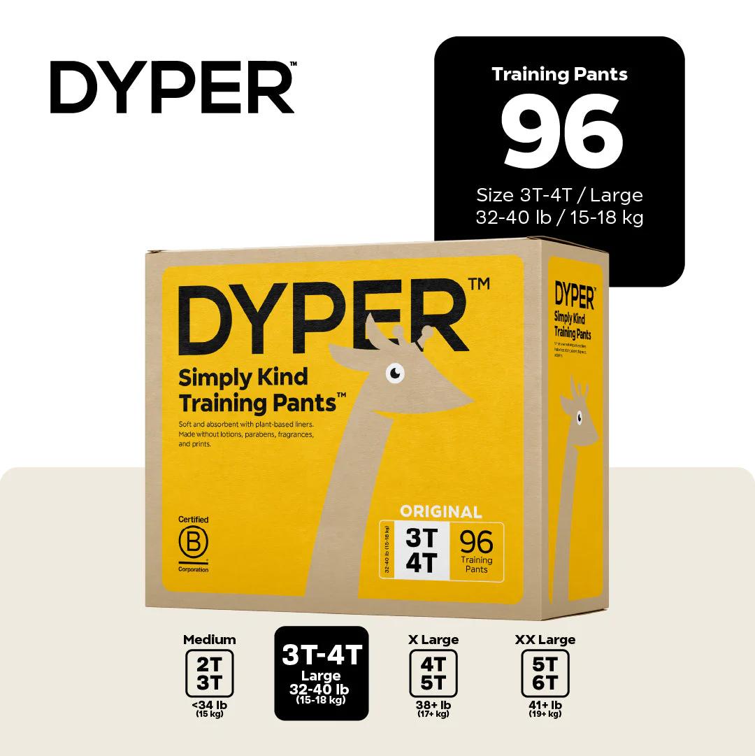 DYPER Training Pants Monthly Box