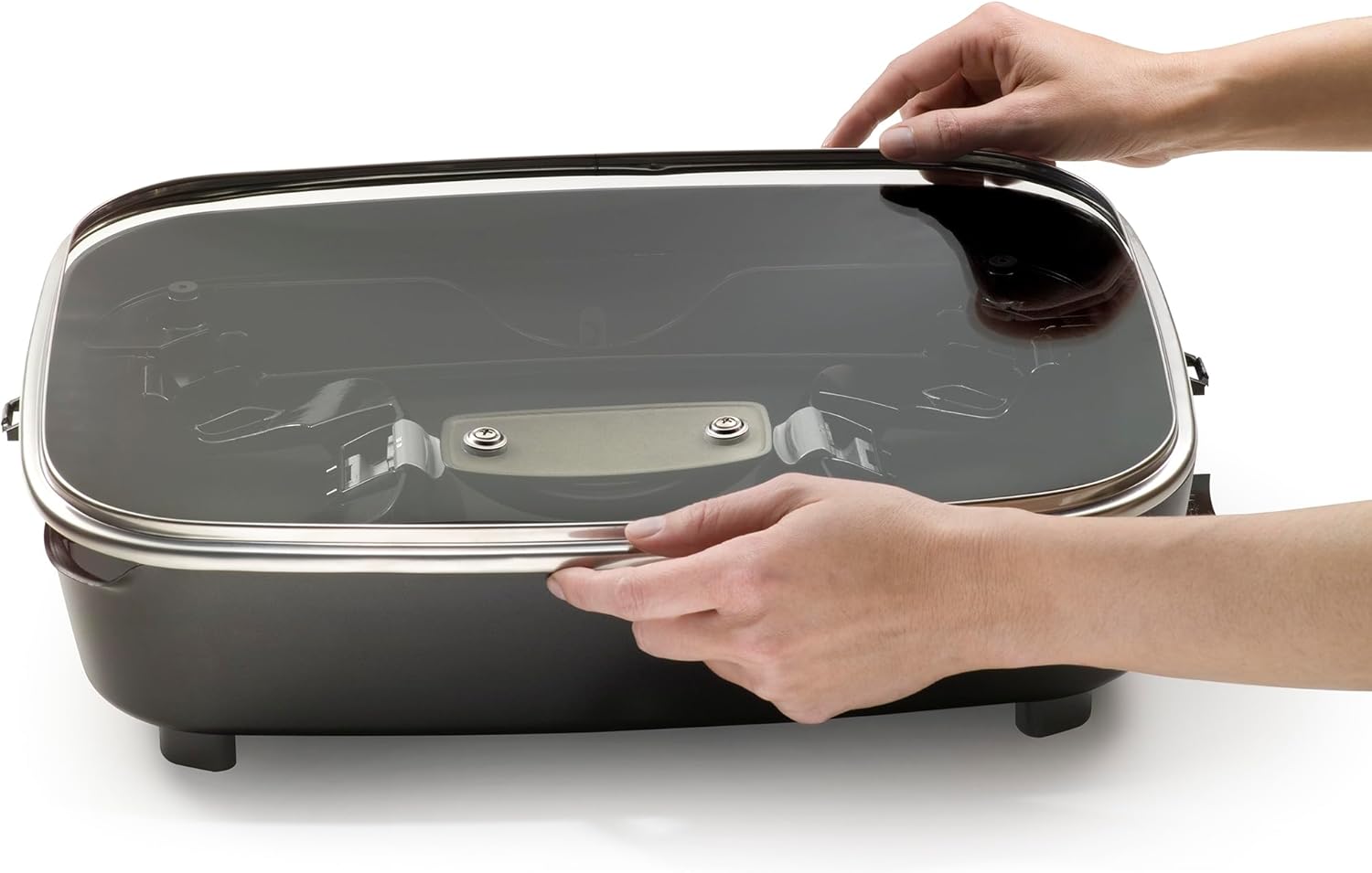 Presto 06857 16-inch Electric Foldaway Skillet, Black