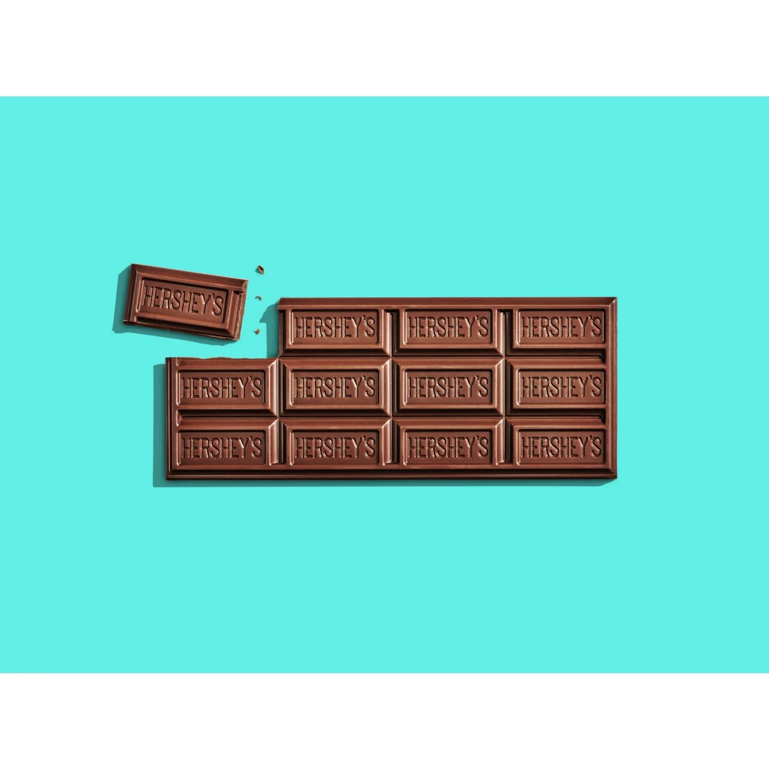 Hershey's Milk Chocolate Candy, Bars 1.55 oz, 36 Count