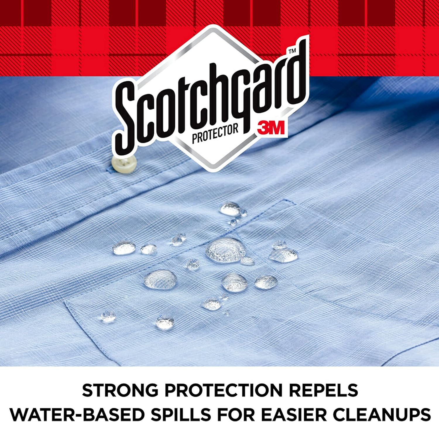 Scotchgard Fabric Water Shield, Water Repellent Spray for Spring and Summer Clothing and Household Upholstery Items, Long-Lasting Protection for Seasonal Fabric, Two 10 Oz Cans (Pack of 2)