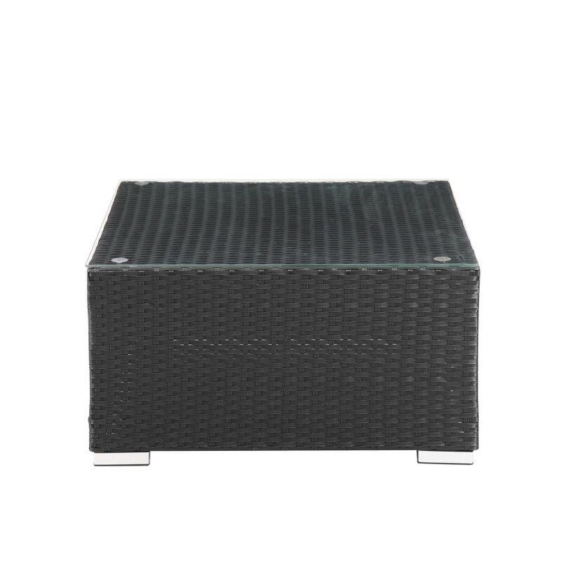 Moshannon Wicker/Rattan 6 - Person Seating Group with Cushions