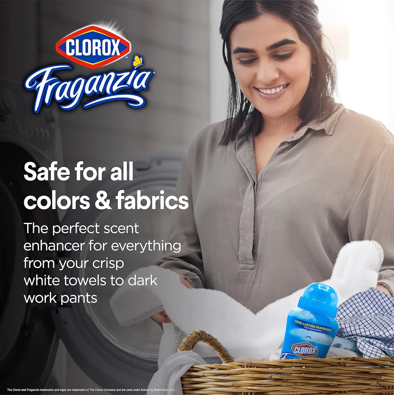 Clorox Fraganzia In-Wash Scent Booster Crystals in Ocean Scent, 18 Oz Twin Pack | Laundry Scent Booster Crystals | In-wash Scent Booster for Fresh Laundry in Ocean Scent 18 Ounce Twin Pack, 36oz