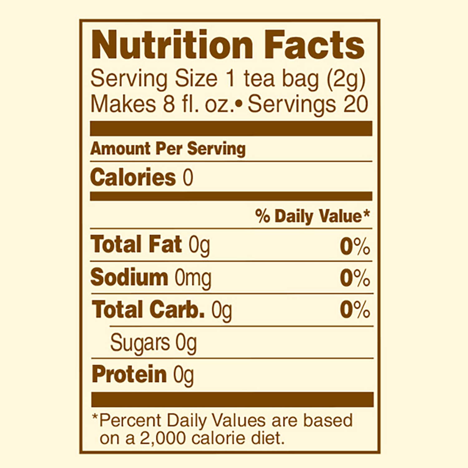 Celestial Seasonings Bengal Spice Herbal Tea, Caffeine Free, 20 Tea Bags Box, (Pack of 6)