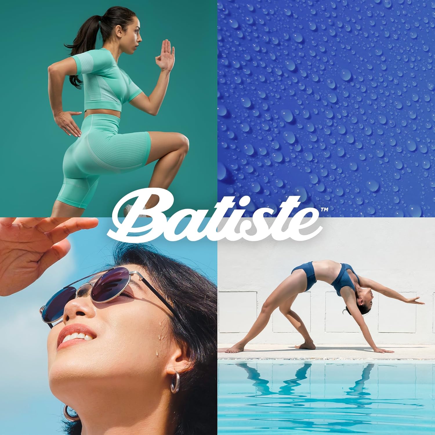 Batiste Sweat Activated Dry Shampoo, Neutralizes Odor for Up to 24 Hours & Prevents Sweat Buildup in Hair, Waterless Shampoo, 3.81 Oz