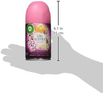 Air Wick Automatic Air Freshener Spray Refill, 2ct, Fresh Waters, Odor Neutralization, Essential Oils