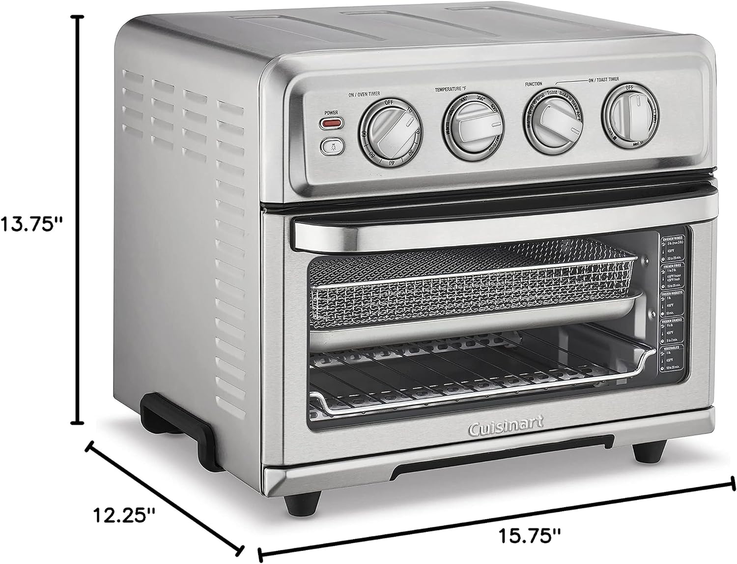 Cuisinart Air Fryer + Convection Toaster Oven