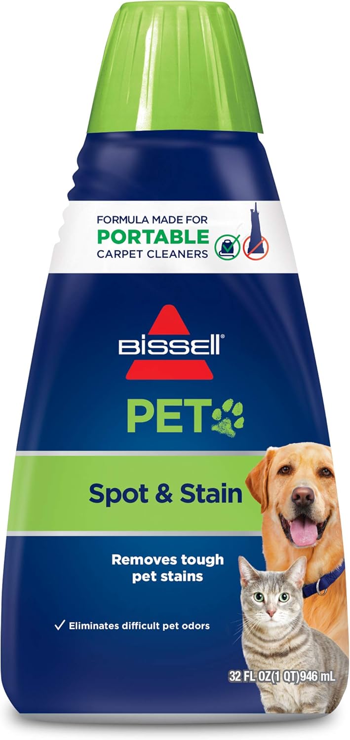 Bissell Professional Spot and Stain + Oxy Portable Machine Formula, 32 Fl Oz (Pack of 1)