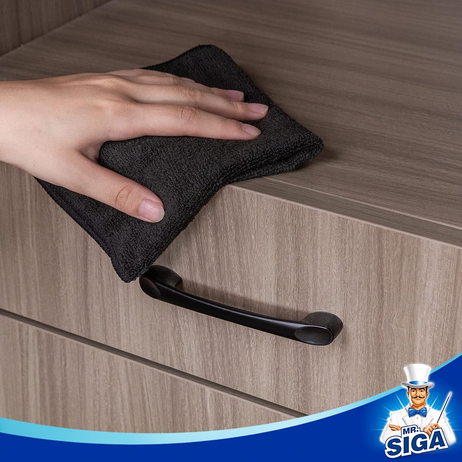 MR.SIGA Microfiber Cleaning Cloth,Pack of 12,Size:12.6