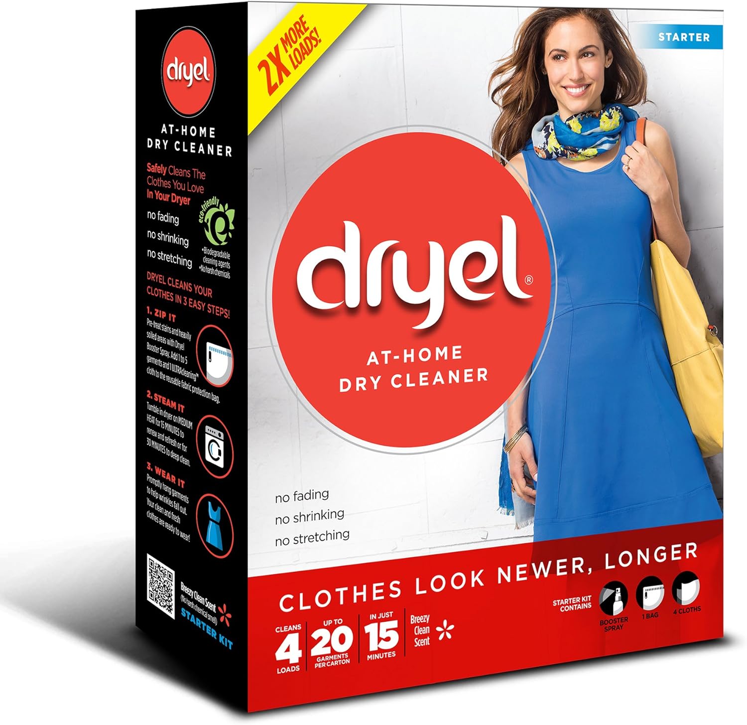 dryel at-Home Dry Cleaner Starter Kit - 4 Loads