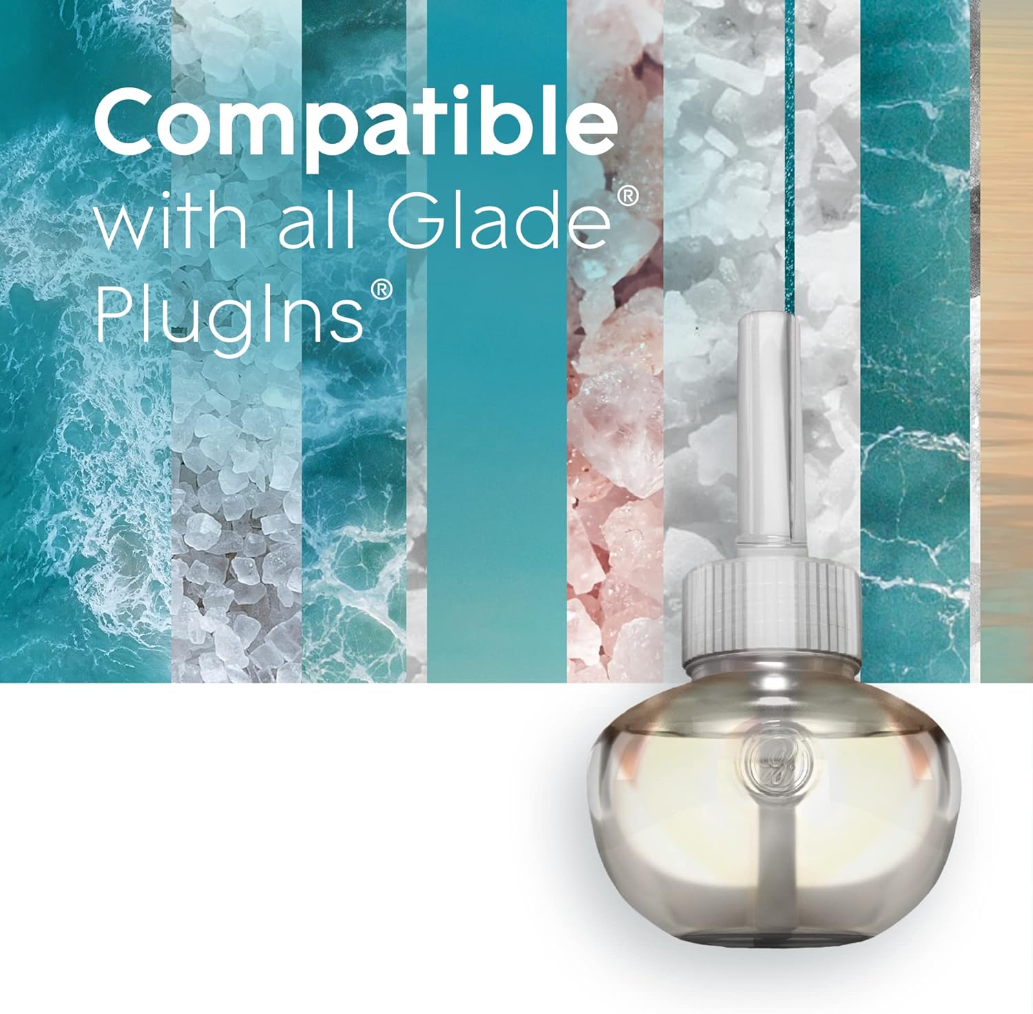 Glade PlugIns Refills Air Freshener, Scented and Essential Oils for Home and Bathroom, Apple Cinnamon, 3.35 Fl Oz, 5 Count