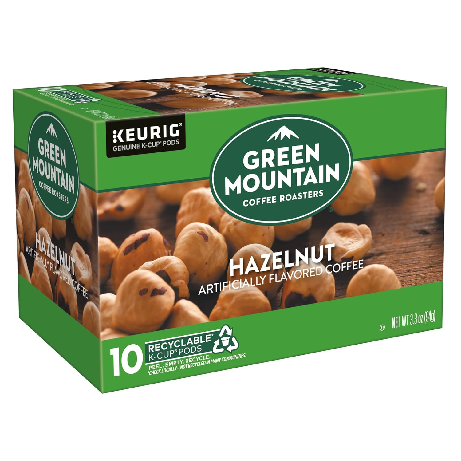 Green Mountain Coffee Roasters Caramel Vanilla Cream Keurig Single-Serve K-Cup pods, Light Roast Coffee, 72 Count (6 Packs of 12)