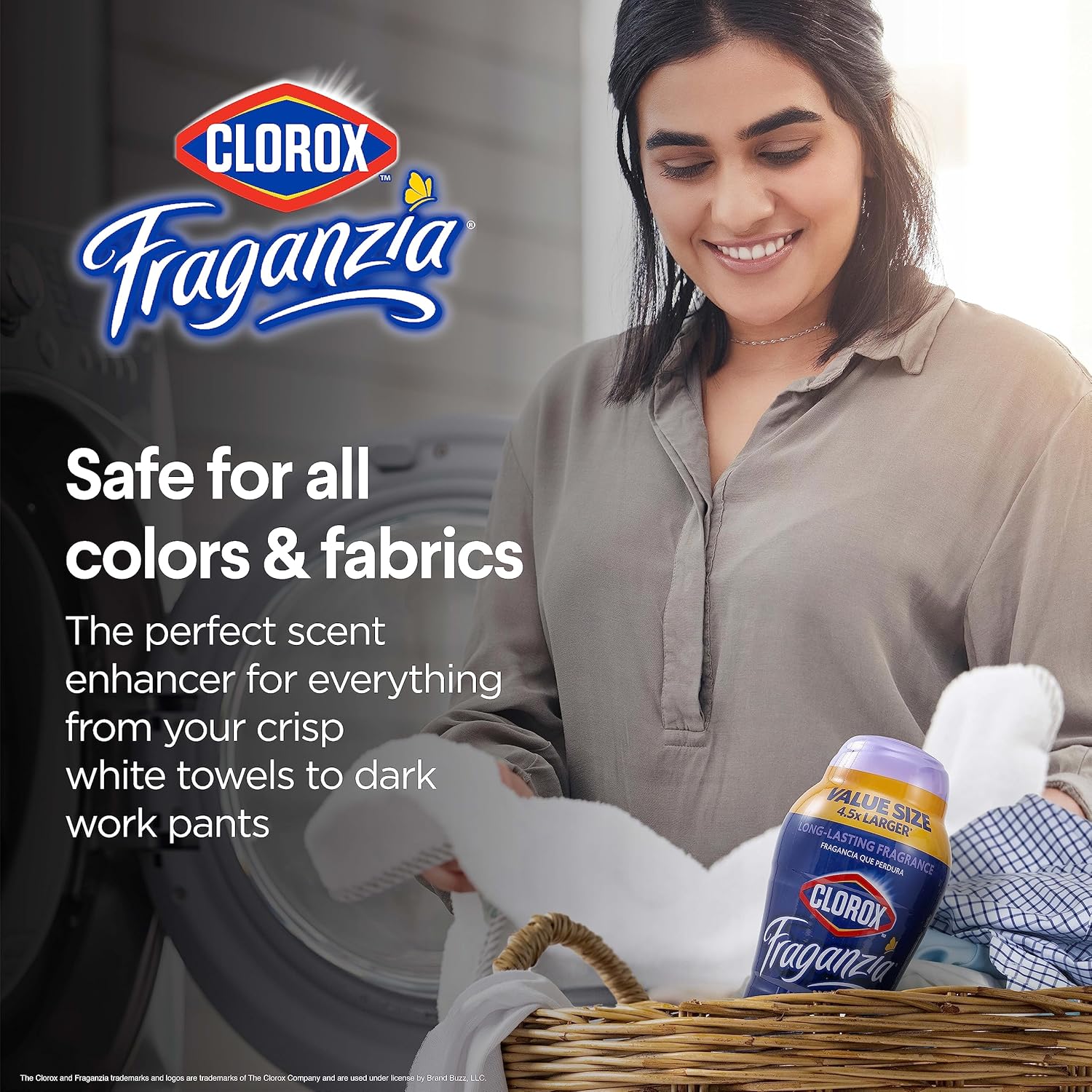 Clorox Fraganzia In-Wash Scent Booster Crystals in Ocean Scent, 18 Oz Twin Pack | Laundry Scent Booster Crystals | In-wash Scent Booster for Fresh Laundry in Ocean Scent 18 Ounce Twin Pack, 36oz